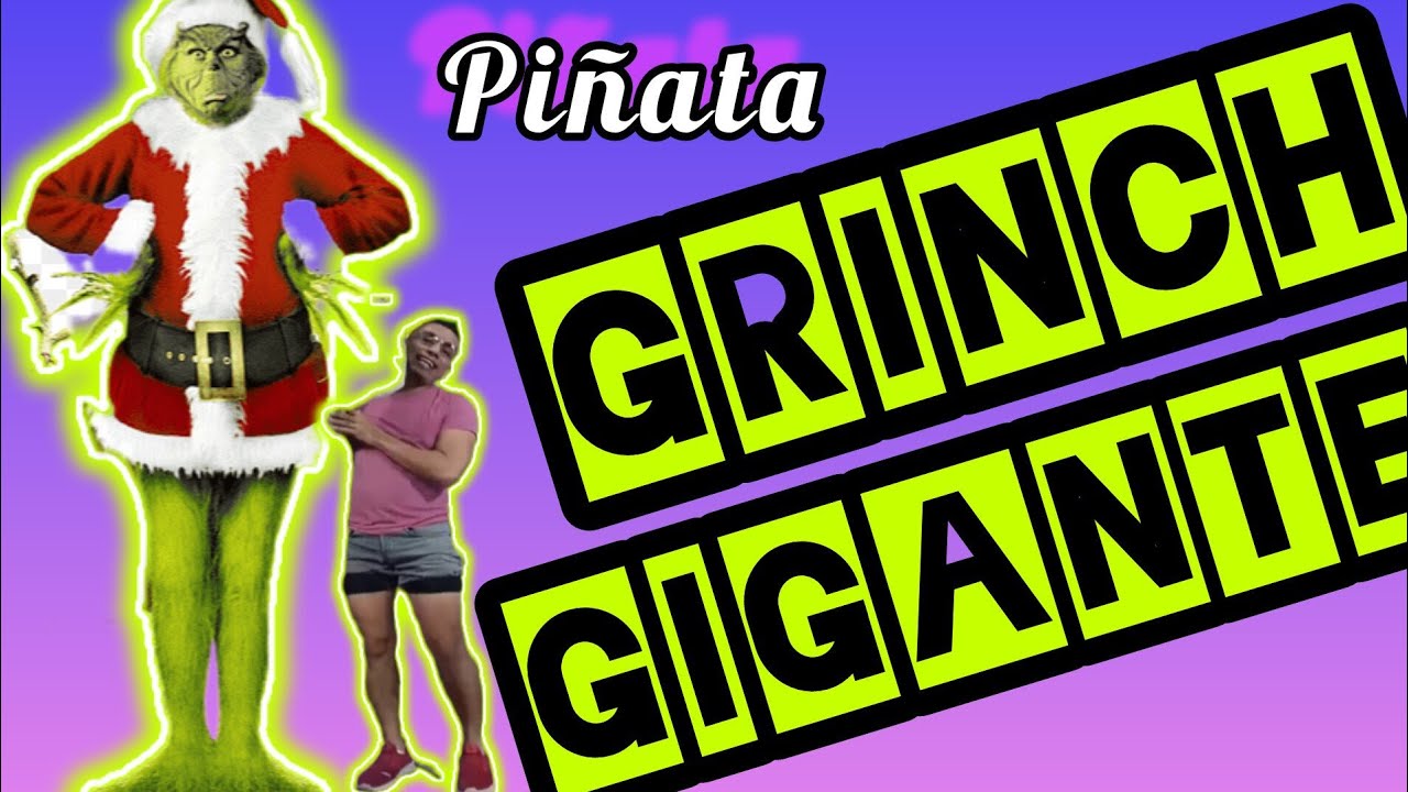 ASI ELABORAMOS UN GRINCH GIGANTE😱‼️‼️‼️