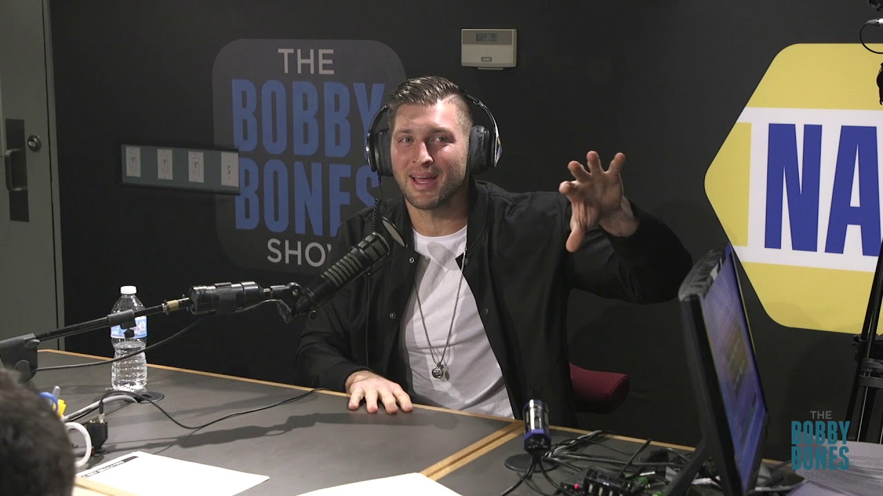Tim Tebow on the Bobby Bones Show