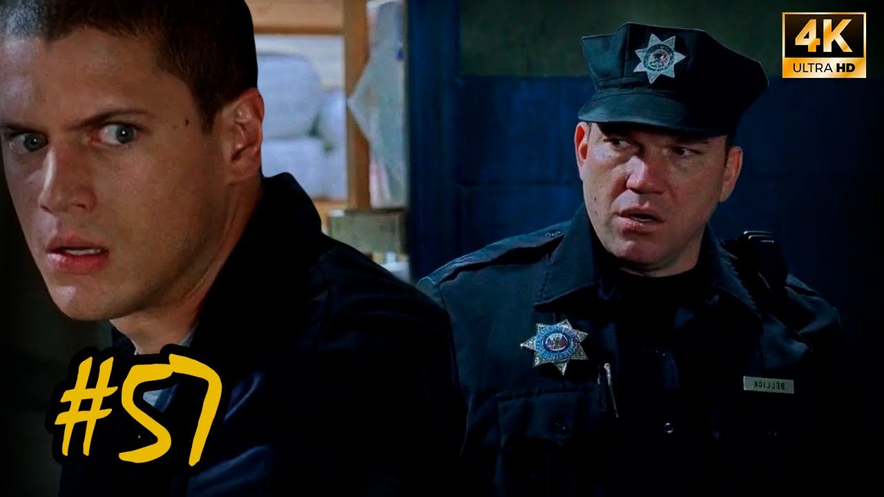 Westmoreland and T-Bag saved the team. Bellick is so close to catch them. Prison Break (57), 4K