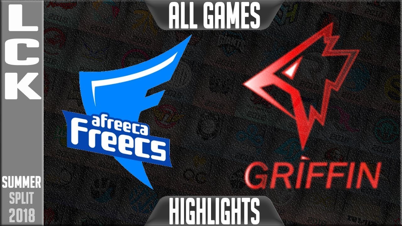 Afreeca Freecs vs Griffin HIGHLIGHTS ALL GAMES | LCK Summer 2018 Week 5 Day 1 | AFS vs GRF Series