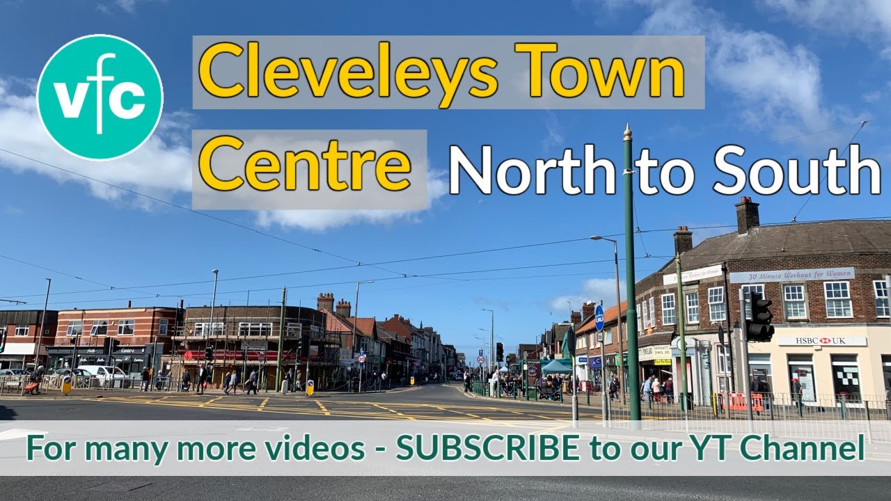 Cleveleys Town Centre Walk-Around - North to South