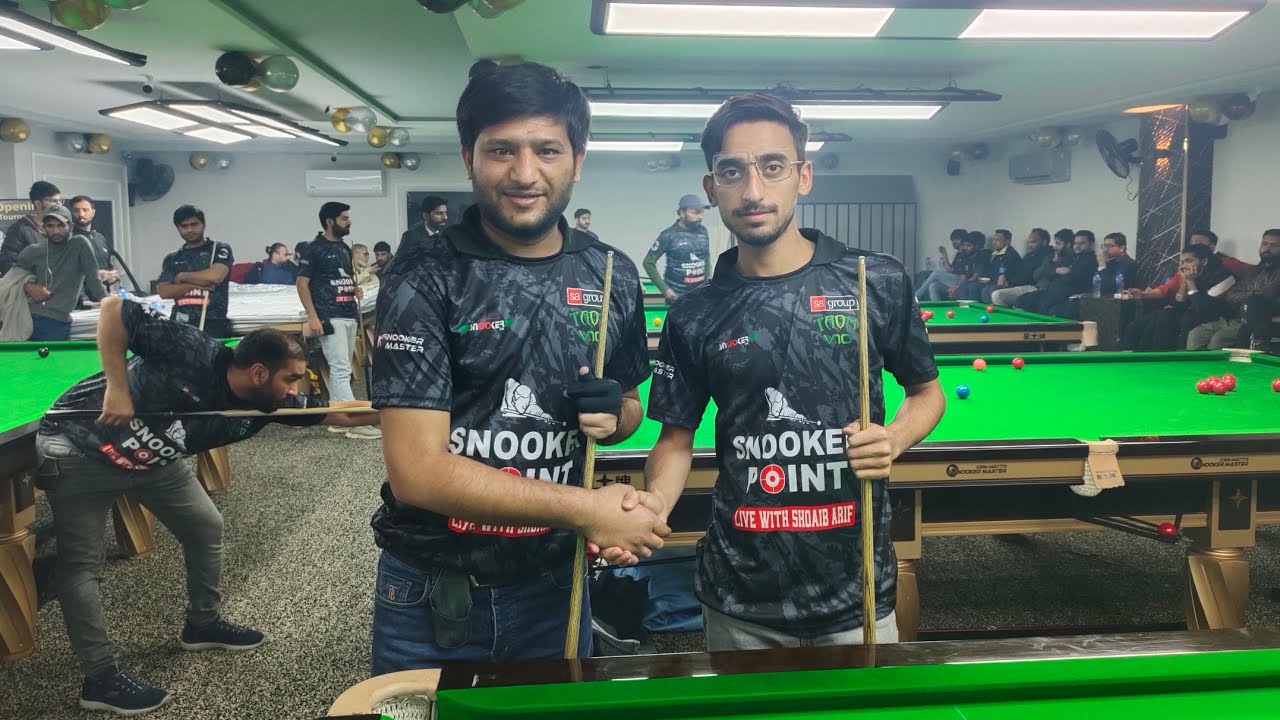 Snooker World Champion Ahsan Ramzan Vs Mubashir Raza | Last 16 | Snooker Point Tournament #snooker