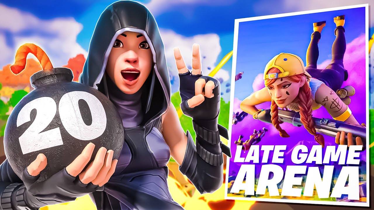 LATE GAME ARENA is TOO EASY in Fortnite Chapter 4! 👑