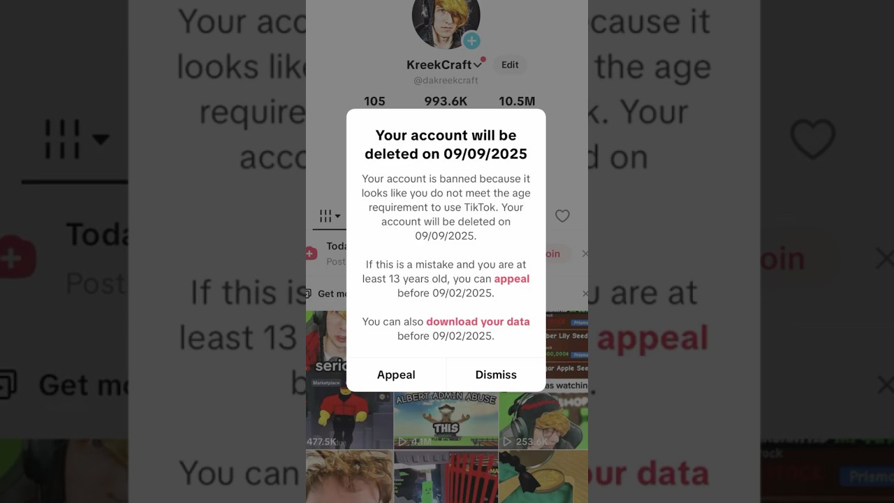 Tiktok Has Implemented AI Age Verification