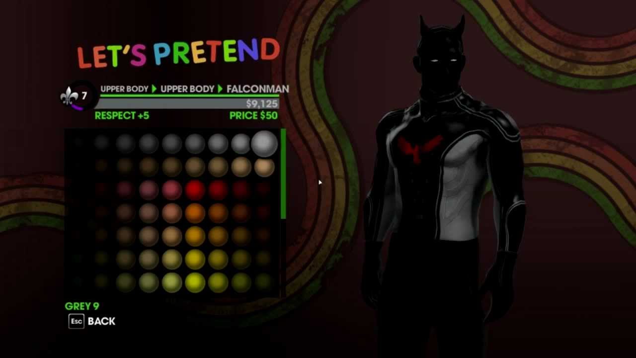 HOW to make Batman Beyond in Saints Row The Third