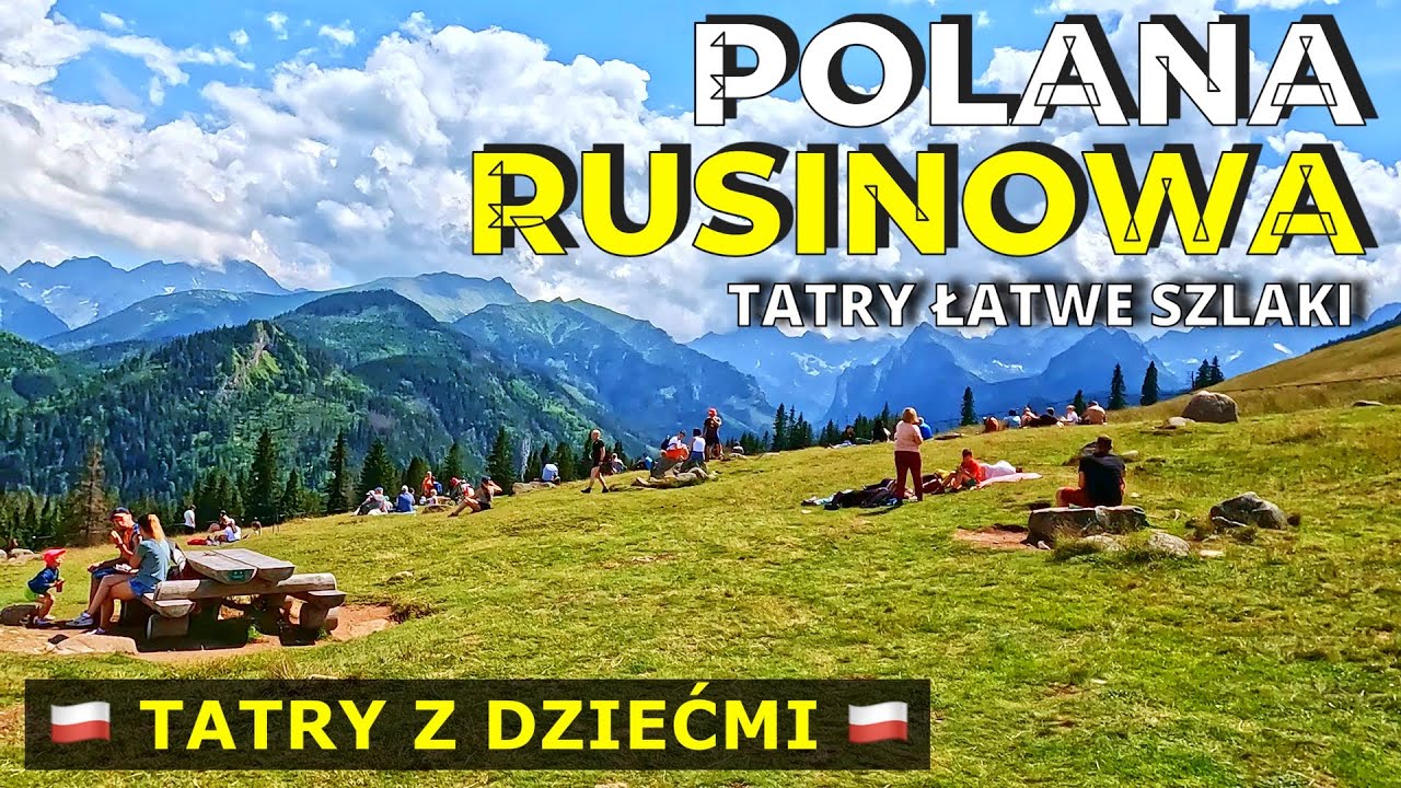 Tatry z Dziećmi: Polana Rusinowa z Wierchu Poroniec do Palenicy, Zakopane 2024