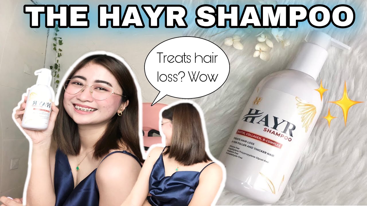 HOW TO GET SHINY, THICK HAIR WITH HAYR SHAMPOO 💧| Quia Ocampo