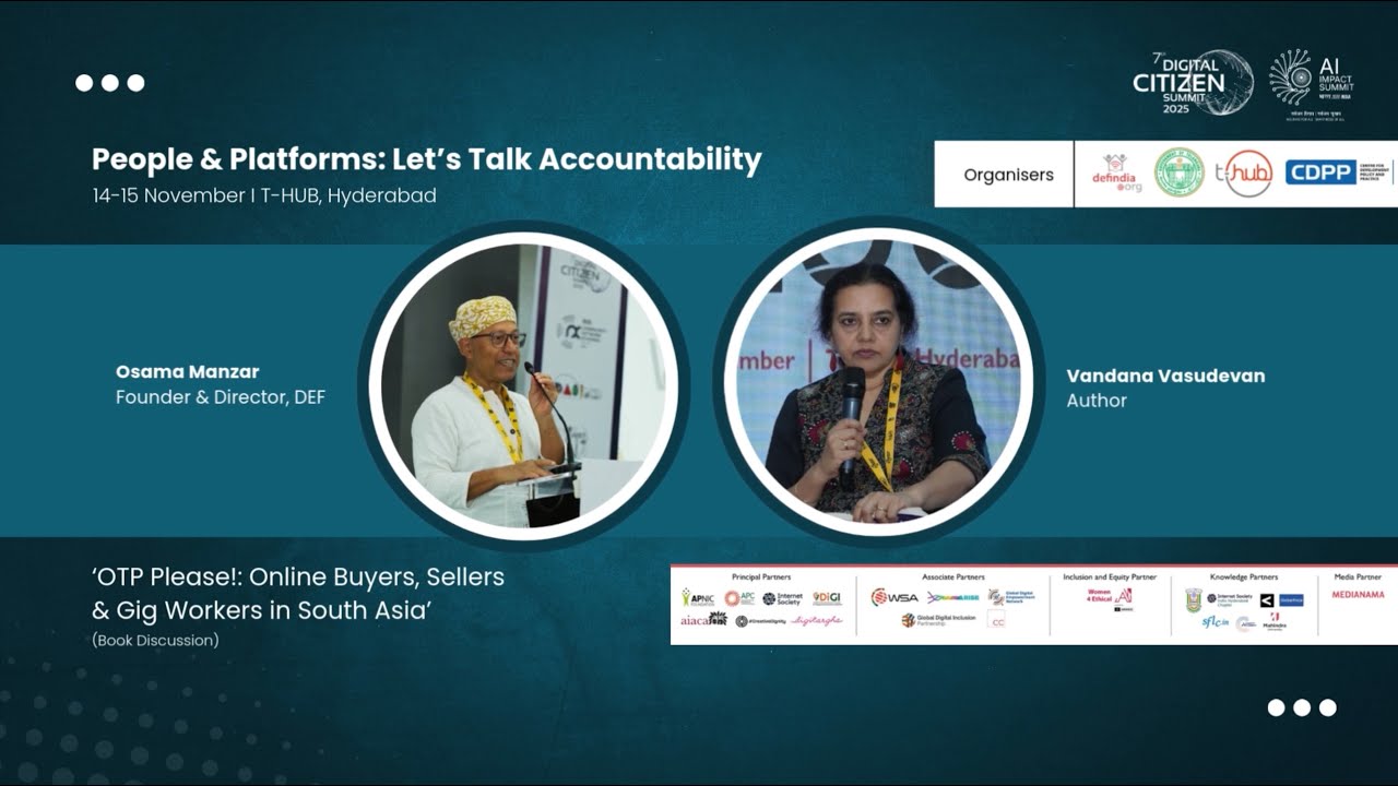 OTP Please: Online Buyers, Sellers & Gig Workers in South Asia | Book Talk