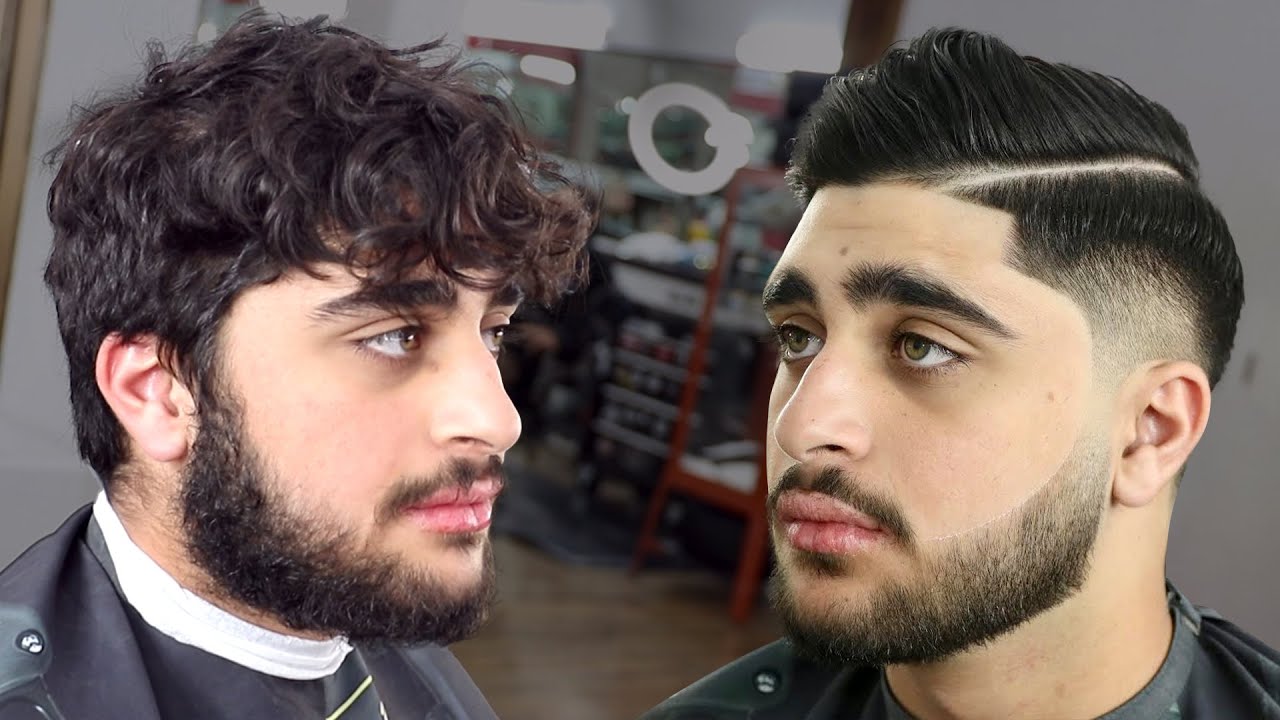 SHADOW FADE w/ PRECISION BEARD WORK - BARBER TUTORIAL