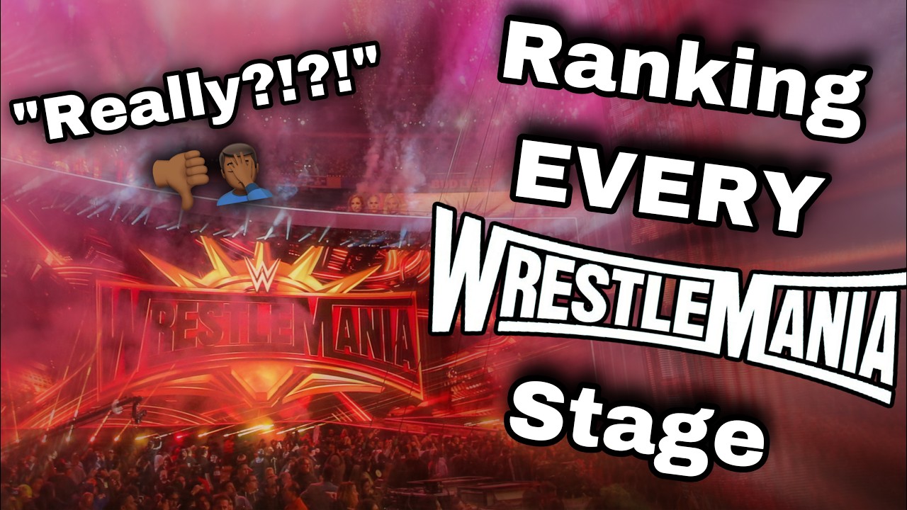 Ranking EVERY WrestleMania Stage!!! #wwe #wrestlemania #tierlist