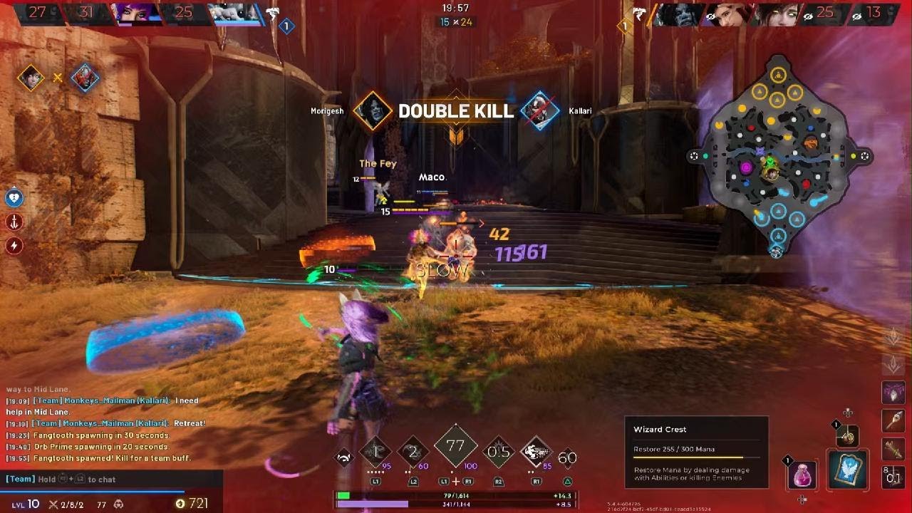 Predecessor Neon midlane gameplay