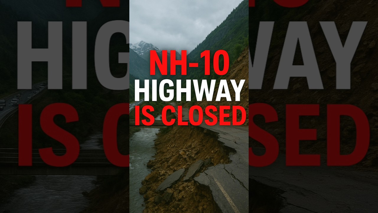 Sikkim, Darjeeling, Kalimpong NH10 Highway is closed.? #shorts #kalimpong #darjeeling #sikkim