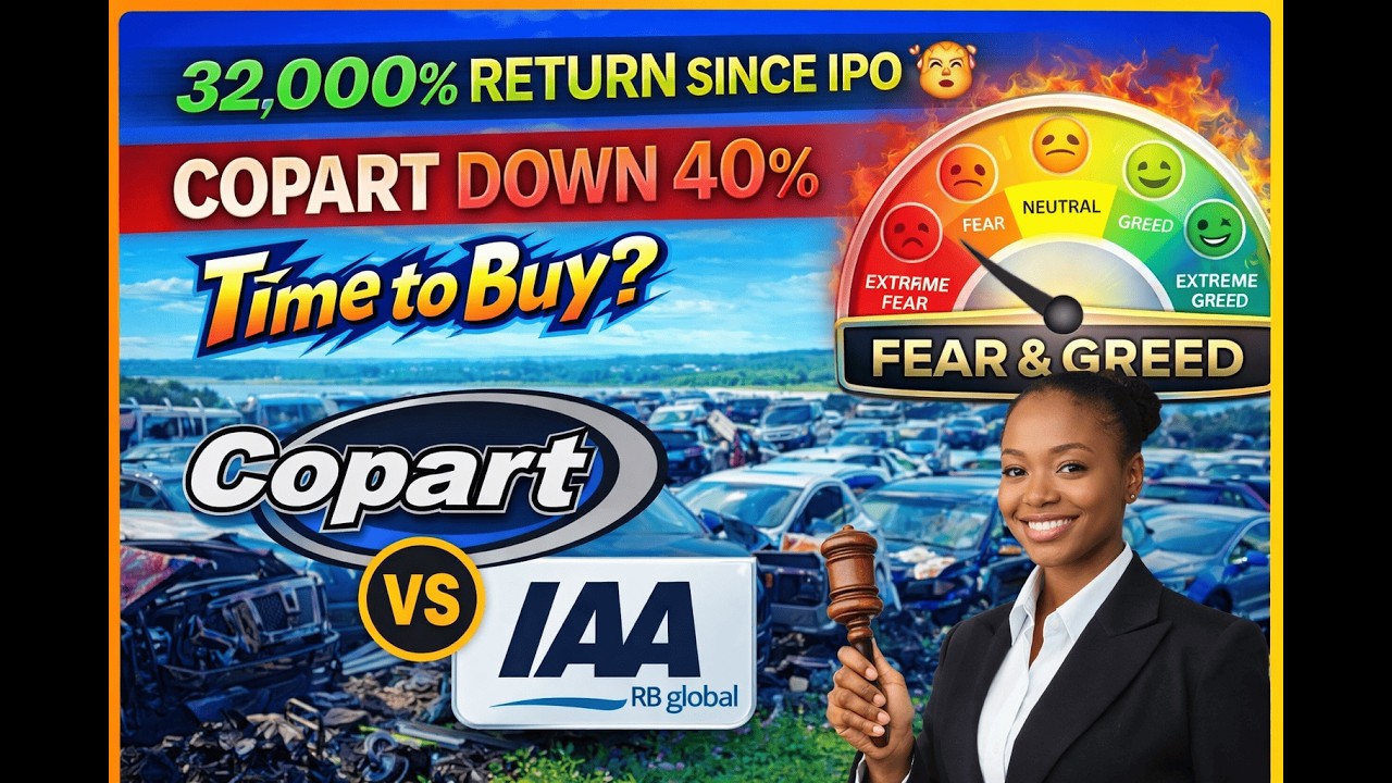 Copart Stock Analysis (CPRT) 2026: 40% Down & Losing Market Share?