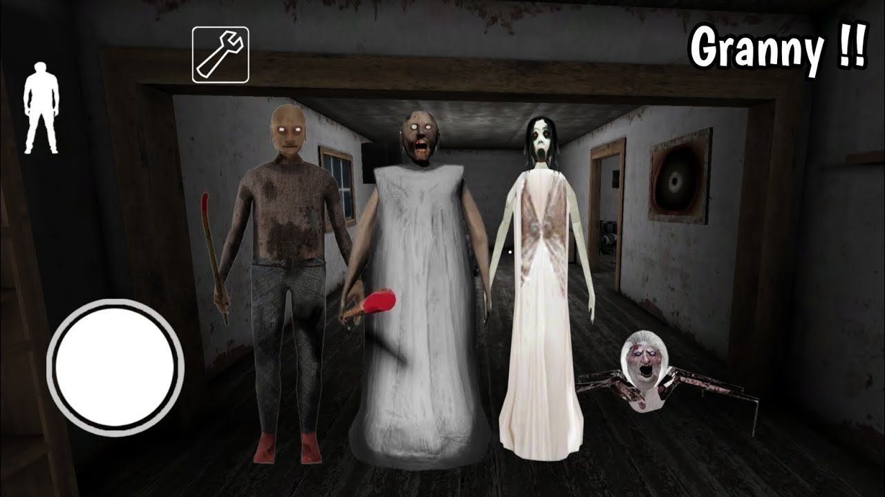Granny - Granny Horror Game 😱 | Spider Angelina In Granny Game #granny 