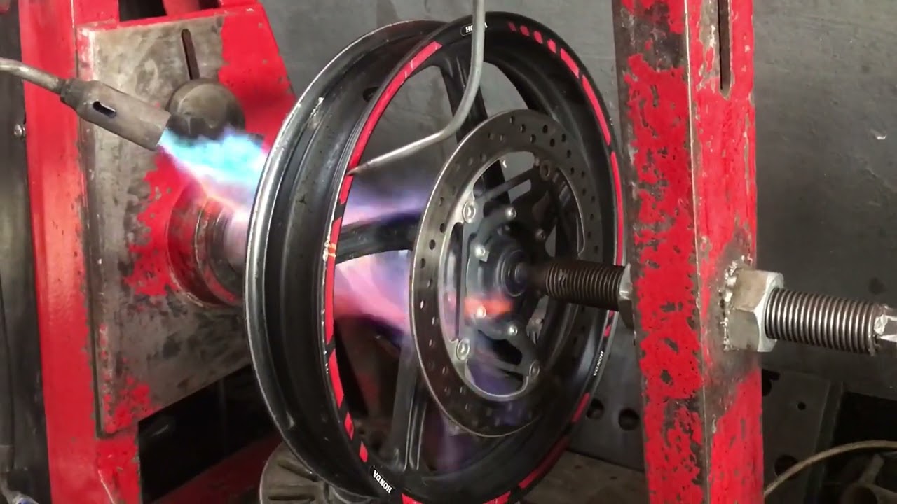 Motosiklet JANT DÜZELTME / JANT YAMULDU   HONDA CBR 250R