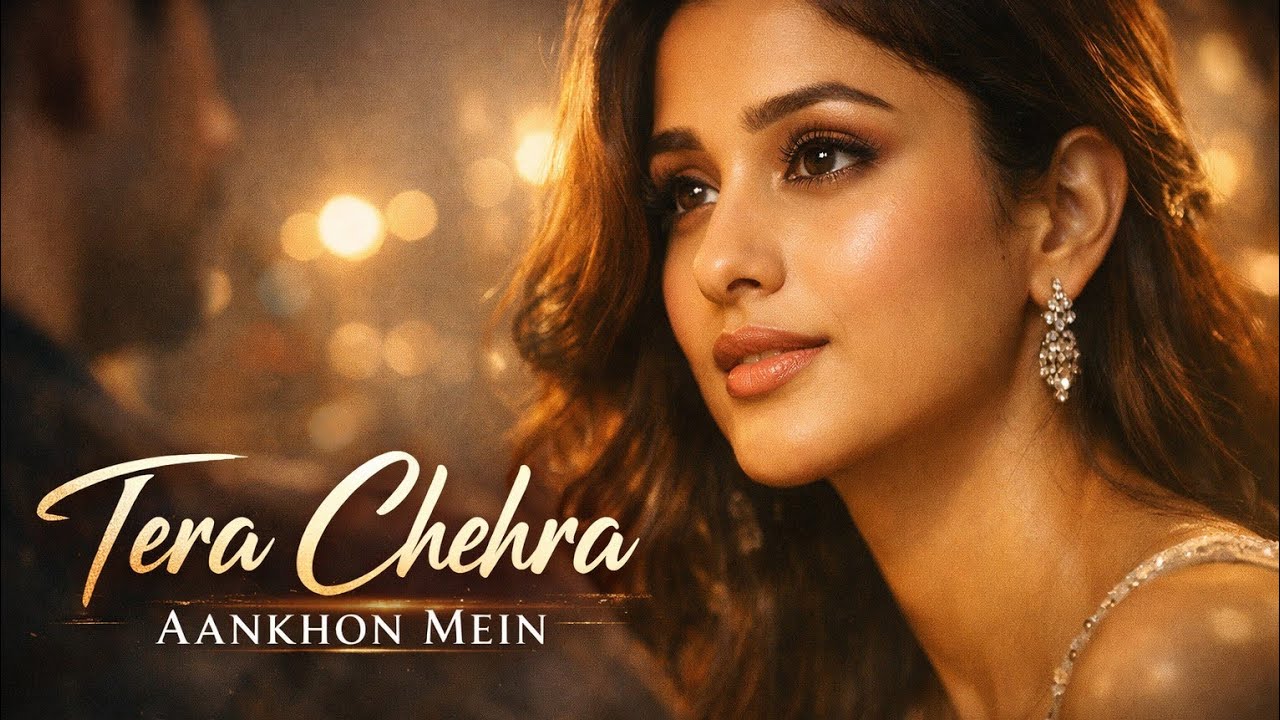 Tera Chahra Aankho Mee | तेरा चेहरा आँखों में | Official Video | Romantic Hindi Song 2026 ❤️
