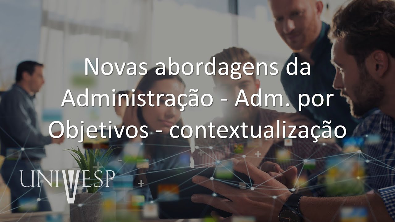 Estudos Organizacionais - Novas abordagens da Administração - Adm. por Objetivos - contextualização