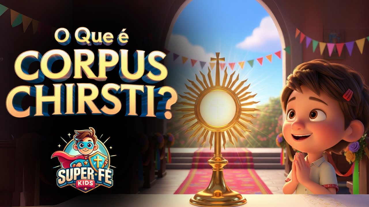 O que é Corpus Christi? - Catequese - Super Fé Kids
