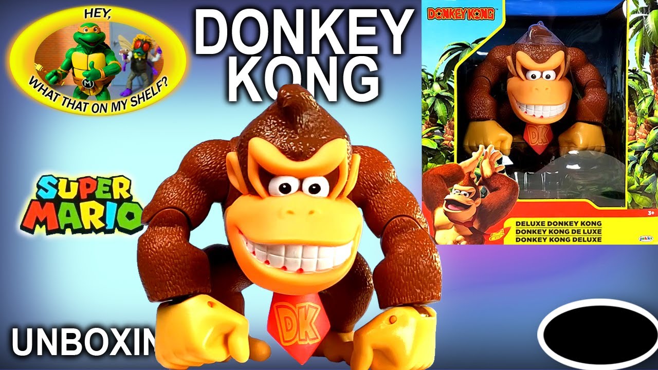 Unboxing World Of Nintendo Donkey Kong - June 20th 2023 - JAKKS Super Mario 4 Inch