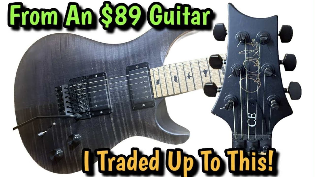 Trading A Cheap Guitar Up To An Expensive One!! IT WAS A NIGHTMARE BUT I DID IT!!!
