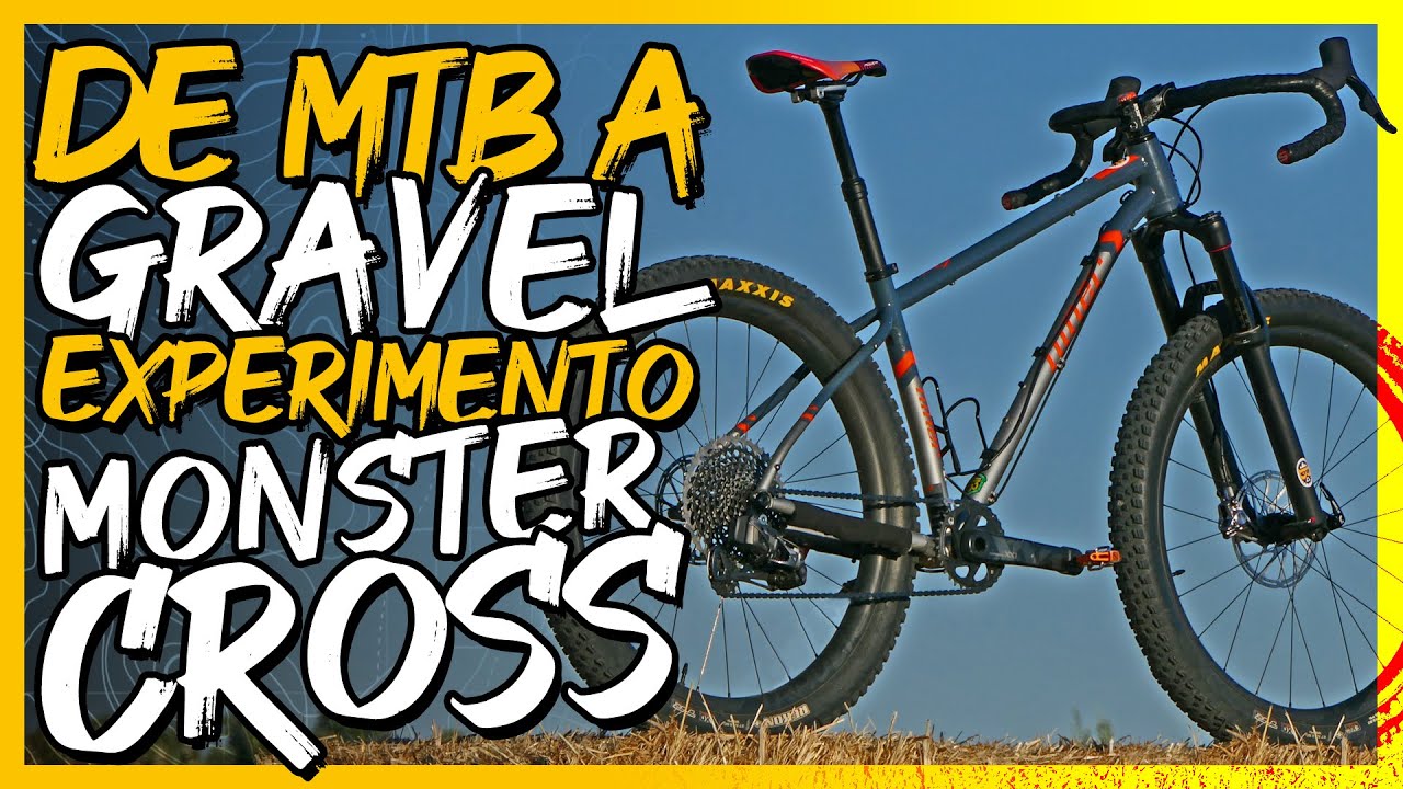 De MOUNTAIN BIKE a GRAVEL MONSTER CROSS con SRAM eTap AXS & RITCHEY VENTUREMAX  | Javier Bañón Izu