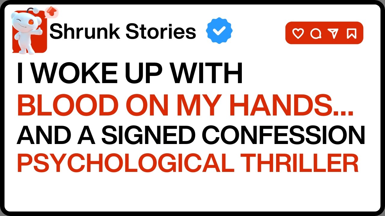 I Woke Up With Blood on My Hands&hellip; And a Signed Confession | Psychological Thriller