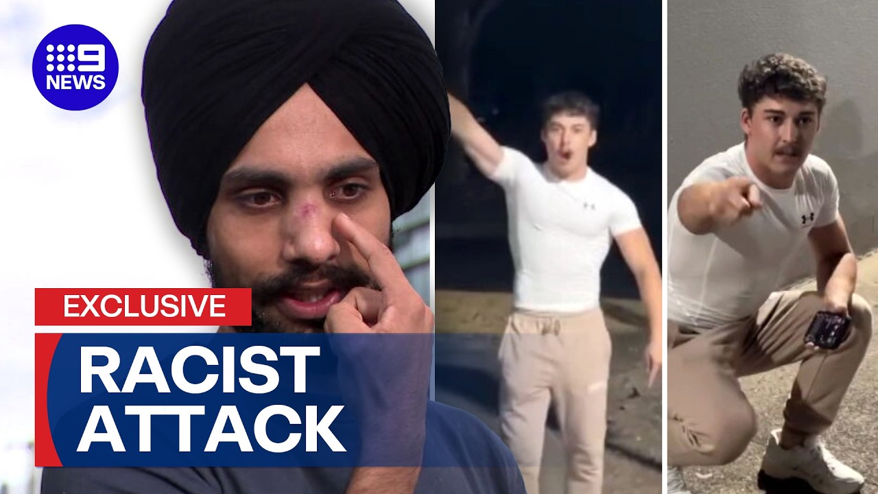 Young nurse assaulted in alleged racial attack | 9 News Australia