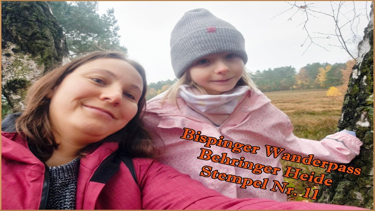 Spontan in der Behringer Heide | Bispinger Wanderpass Stempel  Nr.11