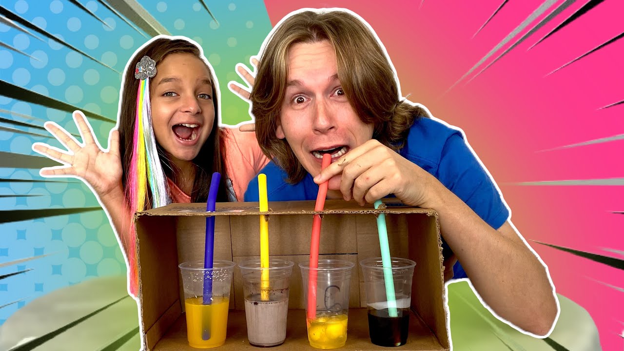 DESAFIO DA BEBIDA MISTERIOSA - Mystery Drink Challenge