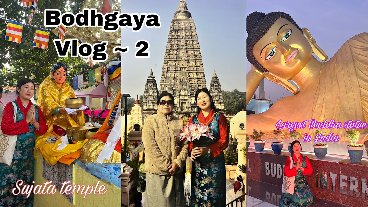Visiting holy places where Lord Buddha meditated🙏🏻 | Bodhgaya Trip
