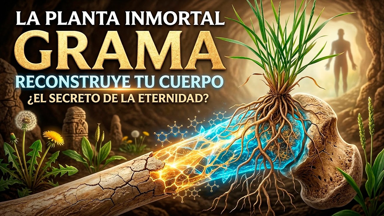 La Planta Inmortal: El Silicio del Grama que Reconstruye Tu Cuerpo