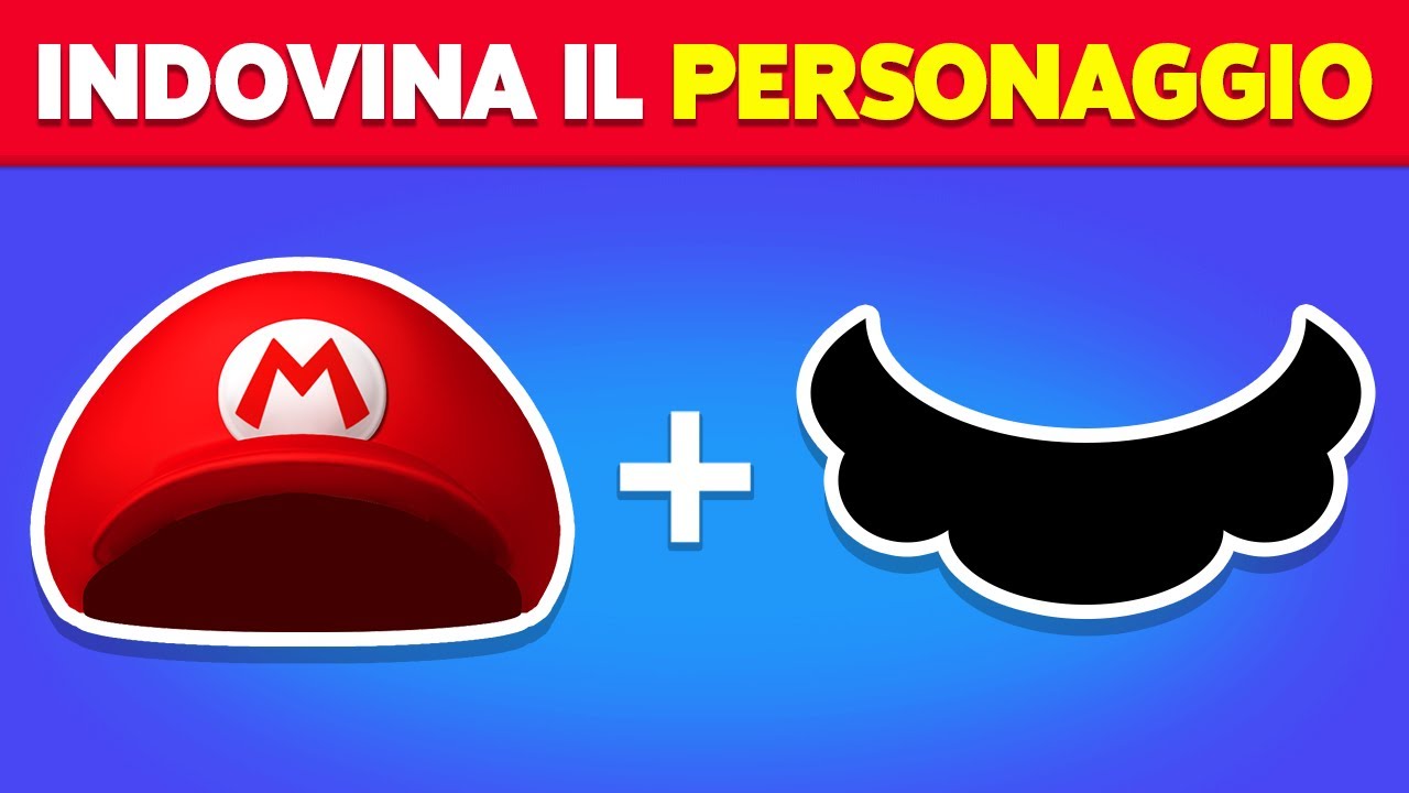 Indovina il Personaggio di Mario dalla Voce + Emoji 🍄🔊 Super Mario Bros Quiz