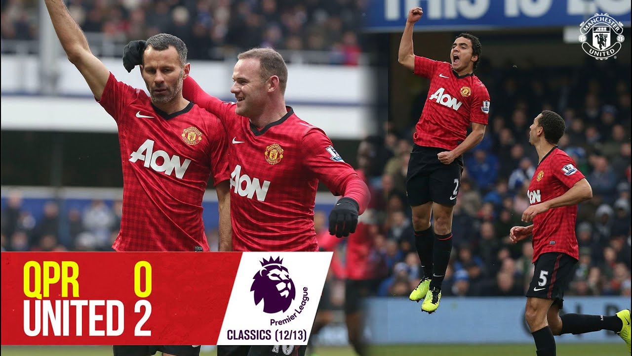 QPR 0-2 Manchester United (12/13) | Rafael screamer sinks the Hoops | Manchester United