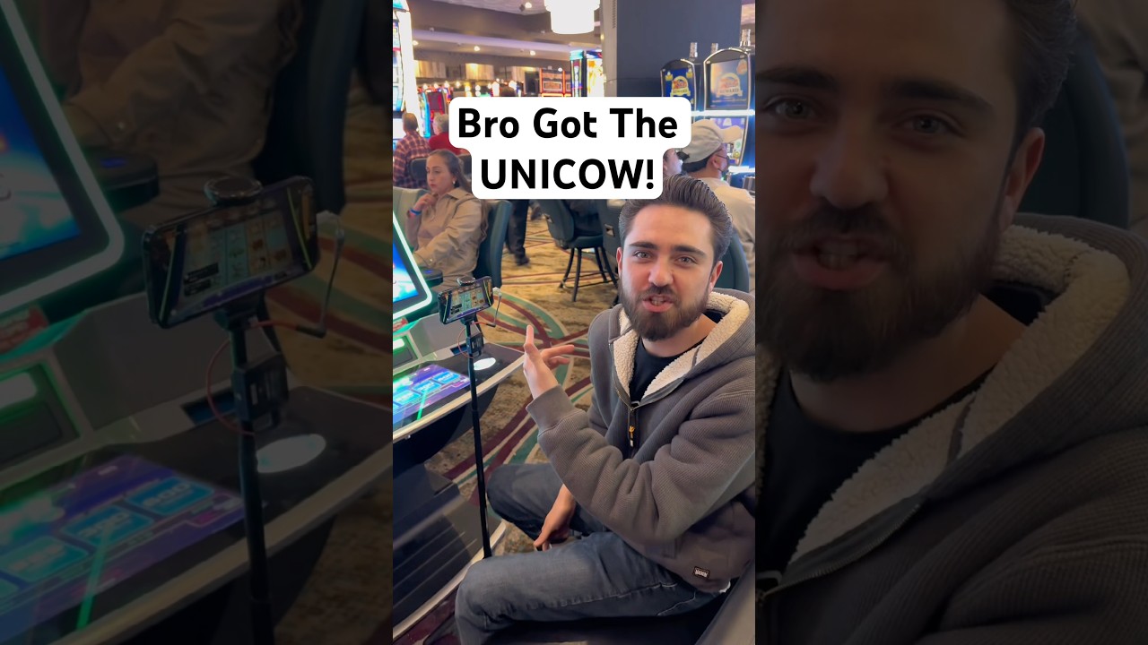 We Got The UNICOW! #slots #lasvegas