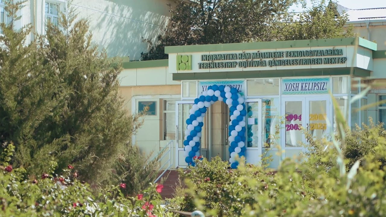Pirjan Seytov mektebinin 1994 2005 jil pitkeriwshi oqiwshilarinin 20 jilliq keshi