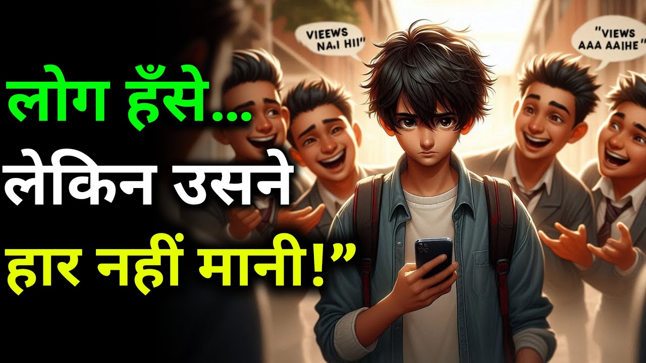 लोग हँसे… लेकिन उसने हार नहीं मानी | People laughed but he didn’t give up | Motivation #motivation