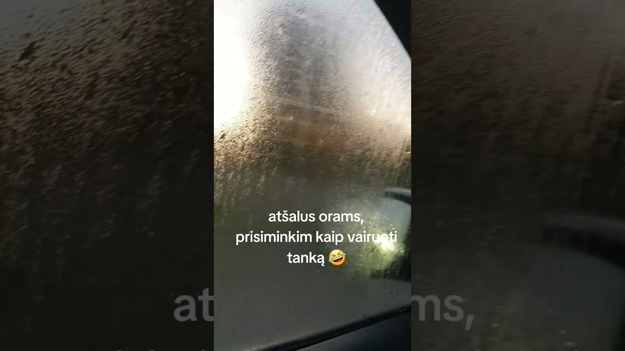 prisiminkim kaip vairuoti tanką 🤣