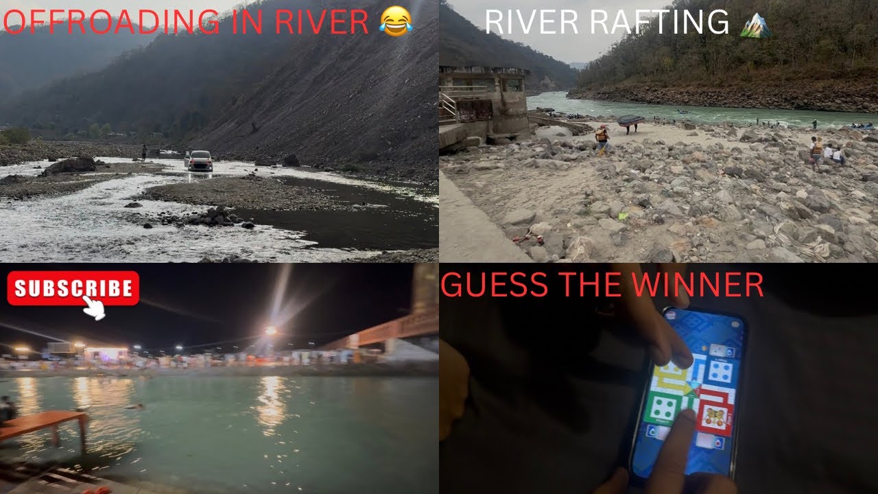 Our 1st Trip In Grand i10|| Tagdii Offroadingg 🥵|| River Rafting Me mjaa Aagya😁|| @daiwikrana01