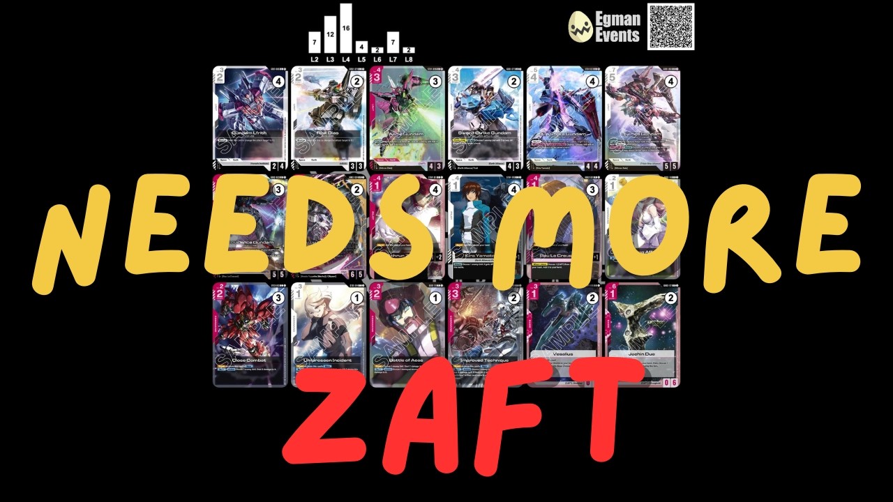 Modifying a Top 4 NA Finals Deck | Gundam Card Game