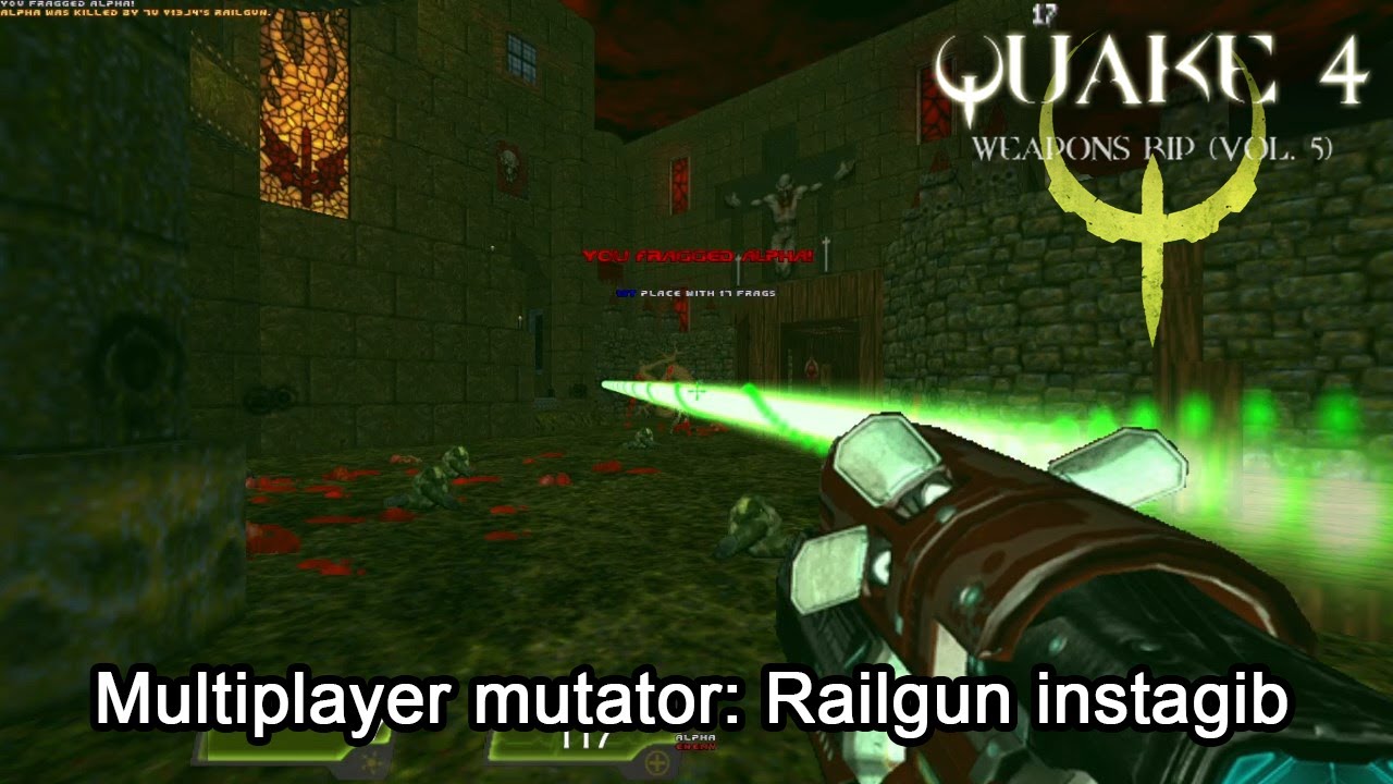 Quake 4 weapons rip (Vol 5): Multiplayer mutator 
