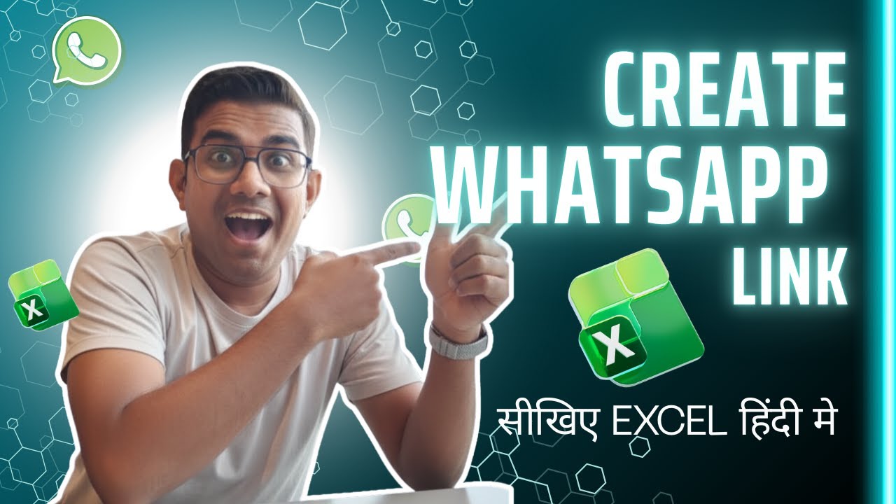 WhatsApp Link Generator in Excel for Clients | Raj Singh Microsoft Certified Trainer