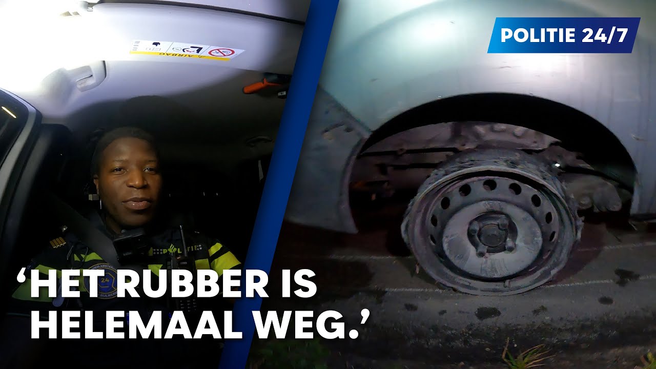 Politie 24/7 | Rijden op je velgen | Geen APK