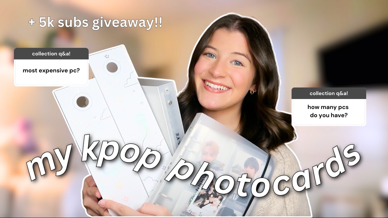 Вся моя коллекция фотокарточек с K-Pop! | ateez, bts, enhypen, stray kids *розыгрыш 5 тыс. подпис...