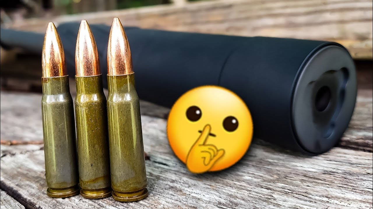 Глушитель 7.62x39!!! 🤫🤫🤫 [Глушитель Silencer Central Banish 30 Gold]