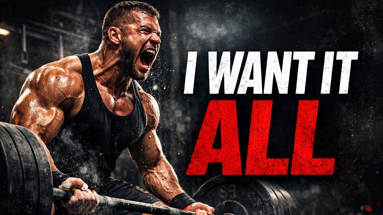 I WANT IT ALL | GYM MOTIVATION MUSIC 2025