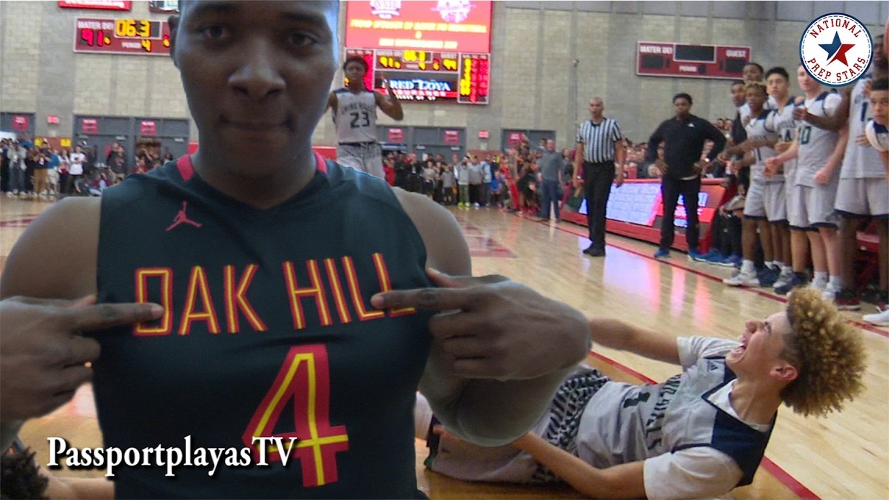 Oak Hill Academy SERVES LaMelo Ball 1st EVER HS LOSS!!! Chino Hills LOSES