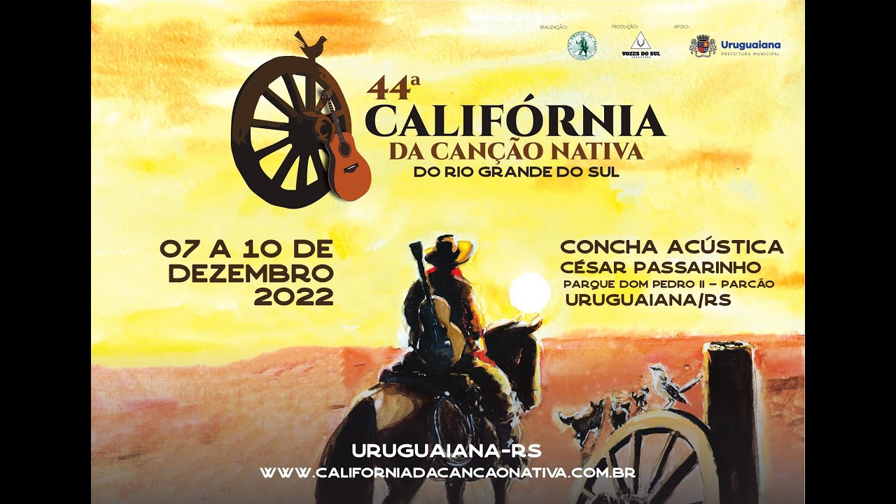 44ª CALIFÓRNIA DA CANÇÃO NATIVA - FINAL