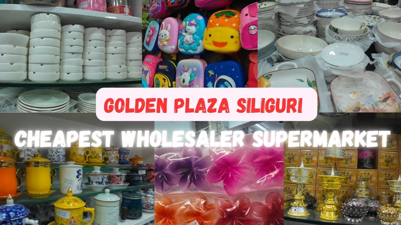 Siliguri Cheapest Wholesaler Supermarket For Every Item - Golden plaza#shopping#supermarket #explore