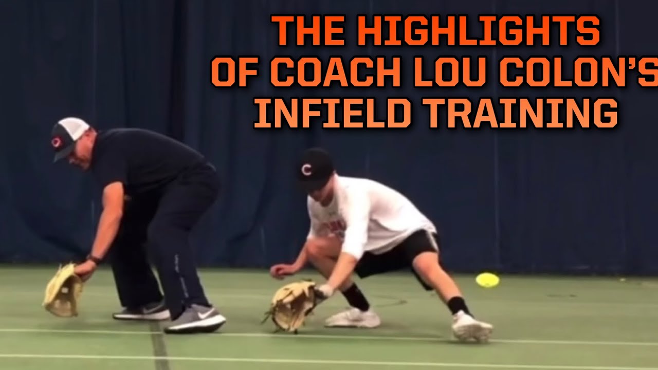 INFIELD TRAINING WITH COACH LOU COLON | TOP DRILLS AND HIGHLIGHTS 🚨