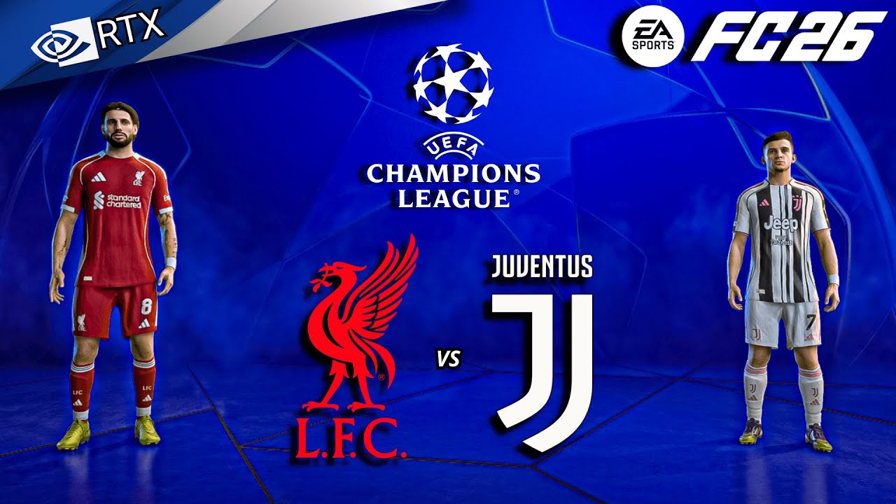FC 26 - Liverpool vs Juventus Ft. Isak, Yildiz | Champions League Full Match | PC™ [4K60]